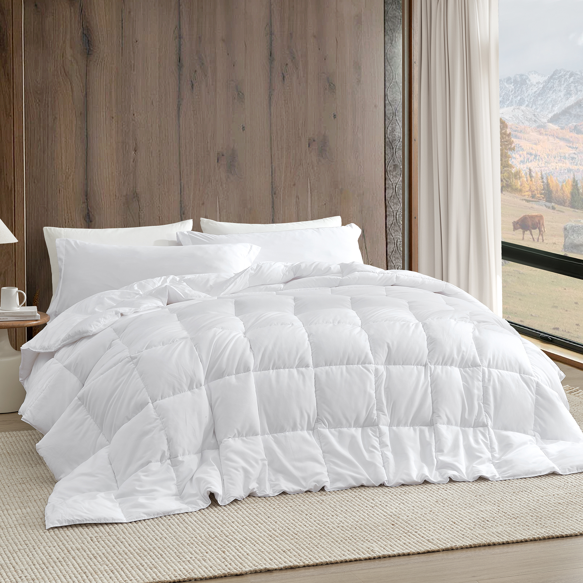 Dupe of Down - Coma Inducer® Oversized King Comforter Set - White