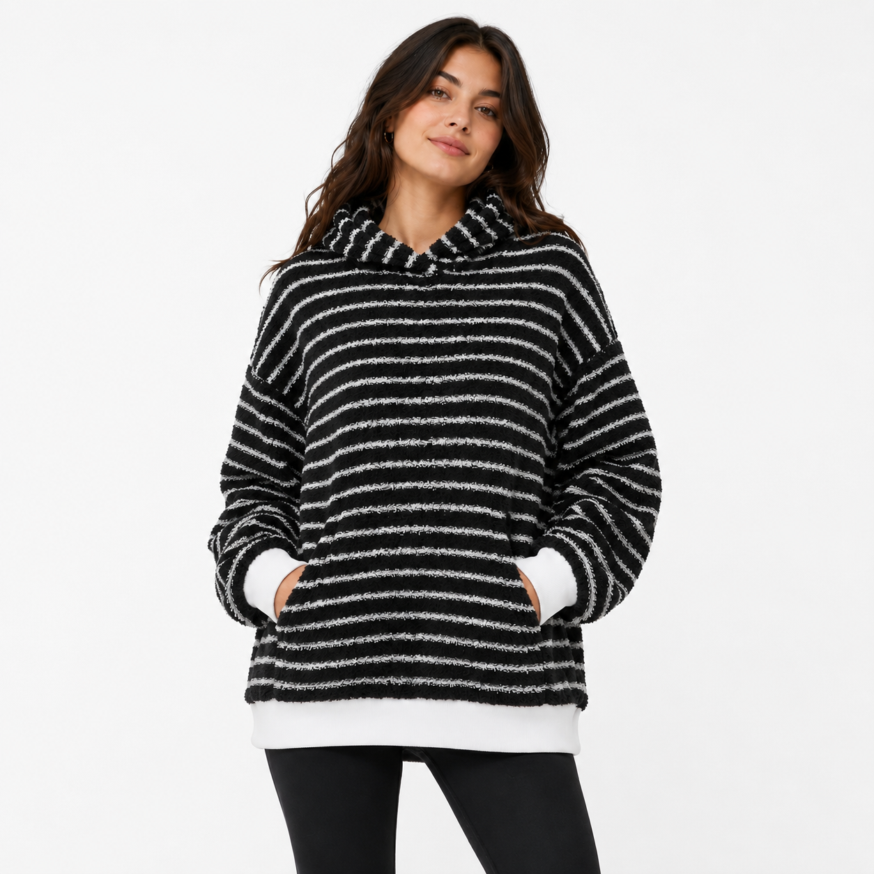 Coma Hoodie - Black Stripe