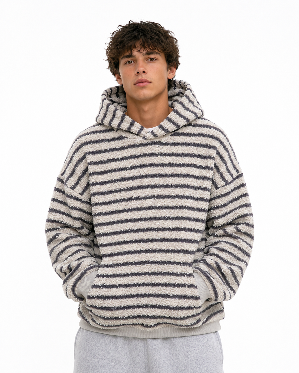 Coma Hoodie - Earth Stripe