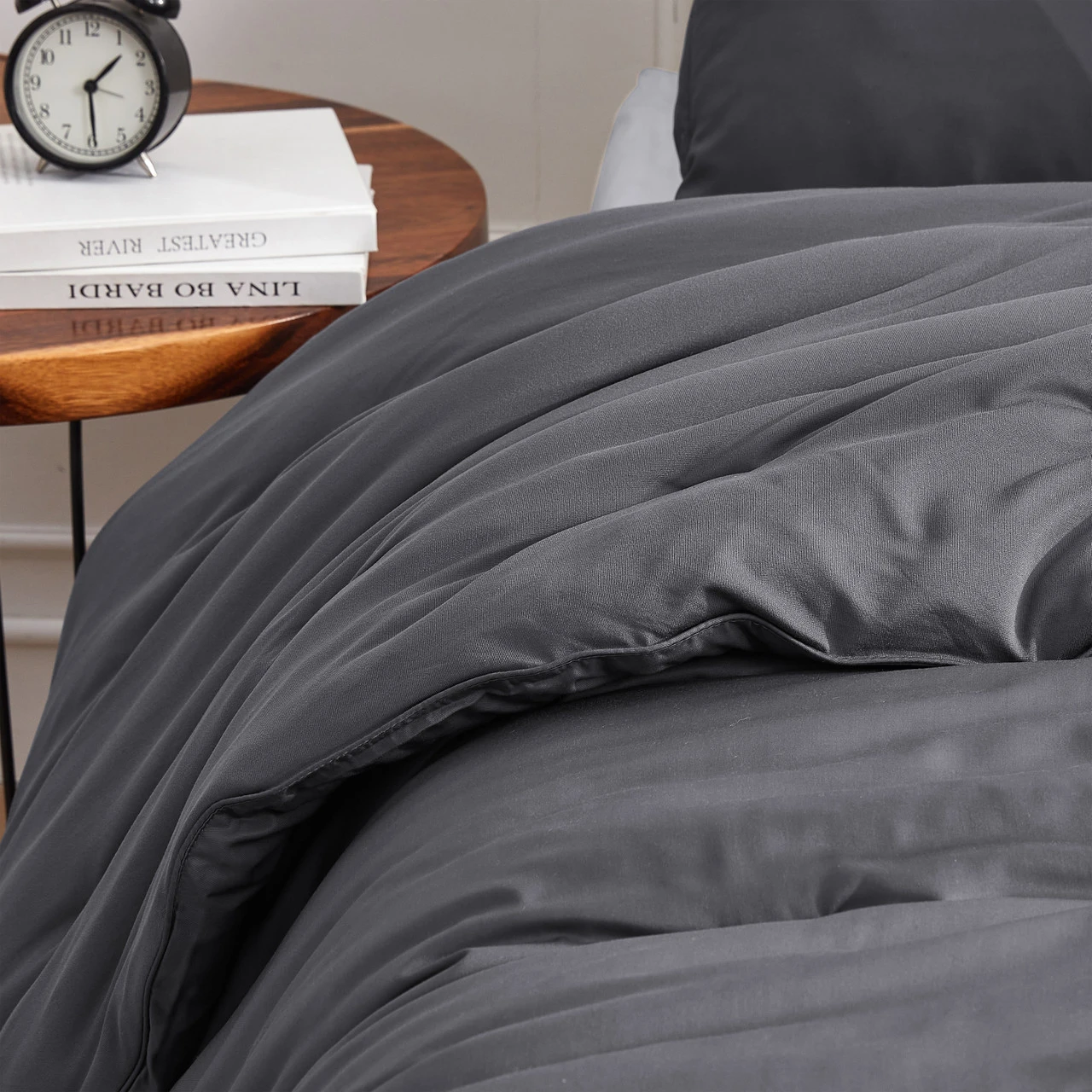 Bamboo Butter - Coma Inducer® Alaskan King Cooling Comforter - Peppercorn Gray