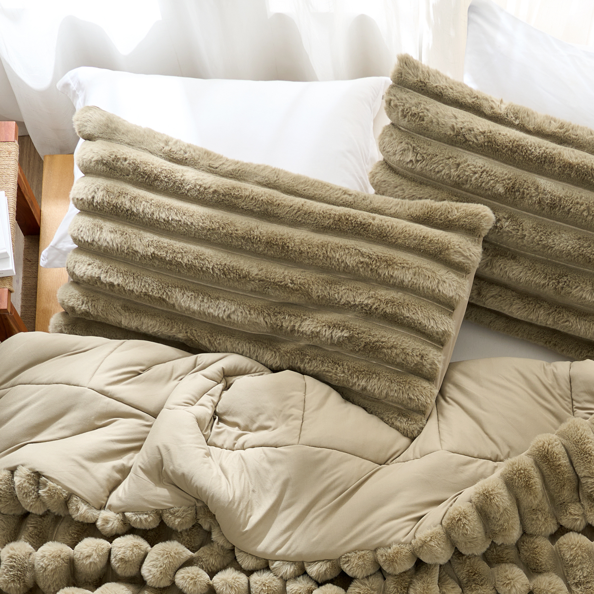 Roy Cordi - Coma Inducer® King Sham (2-Pack) - Sage Gray