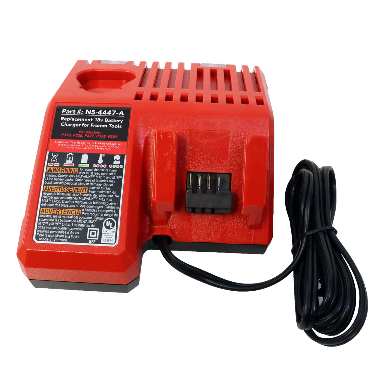 Fromm N5-4447 OEM Battery Charger For P328/P329 Strapping Tool
