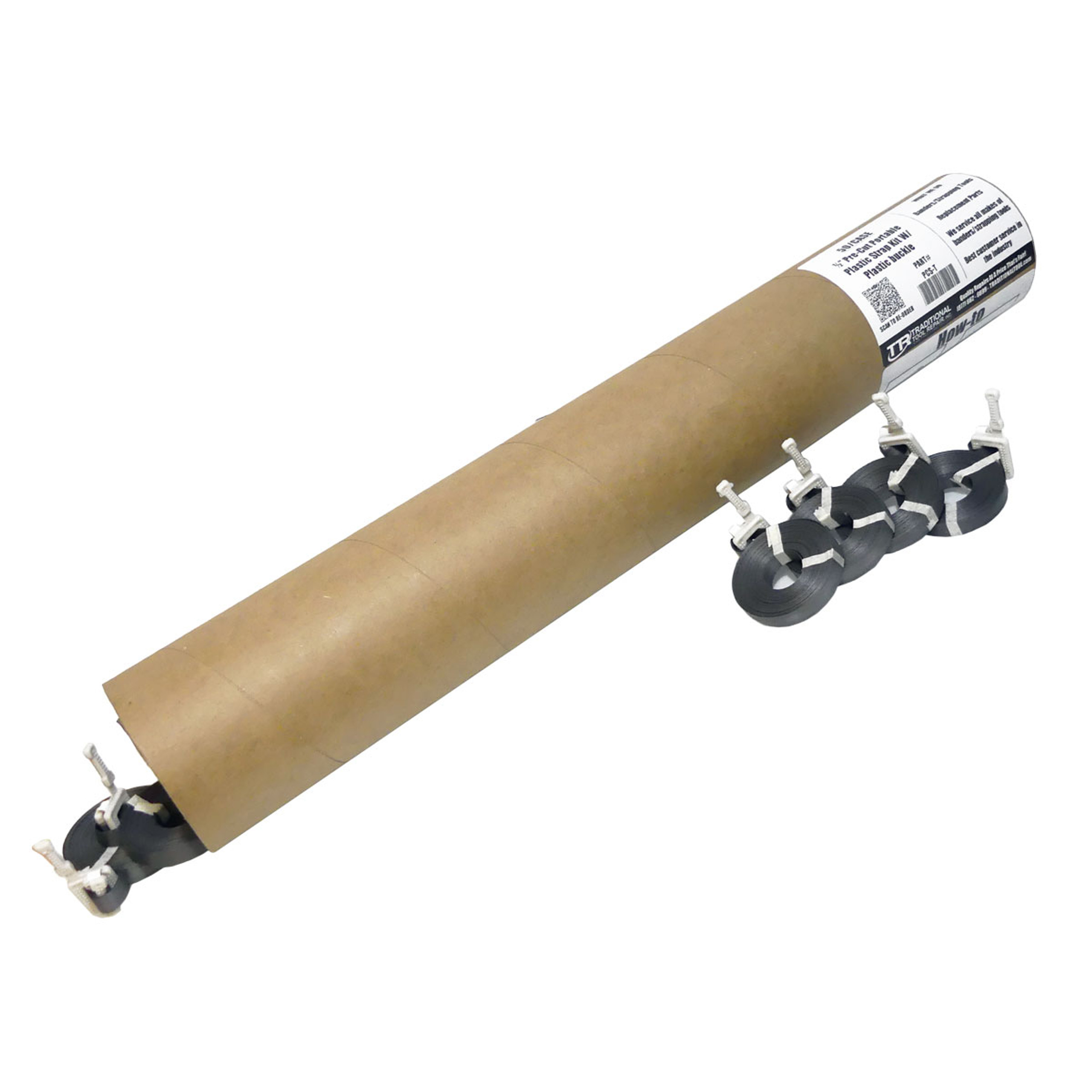 How to use & setup plastic precut strapping banding for packing