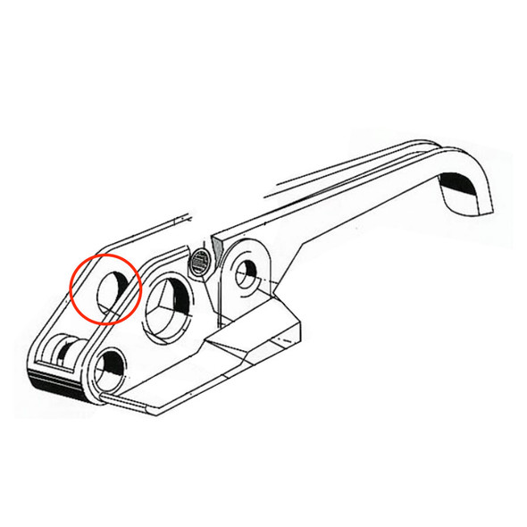 Orgapack 2975.100.052 Bushing