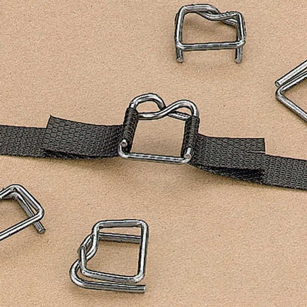 1/2" Heavy Duty Steel Wire Buckles for Polypropylene Strapping