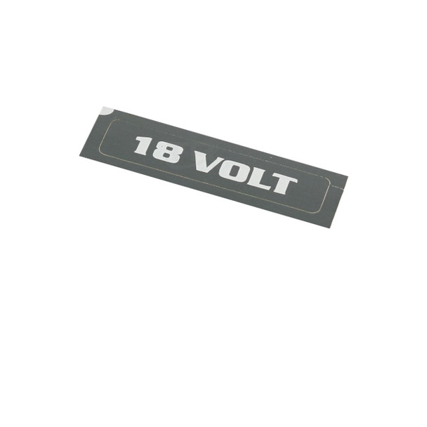 Fromm N43-9192 18 Volt Adhesive Label