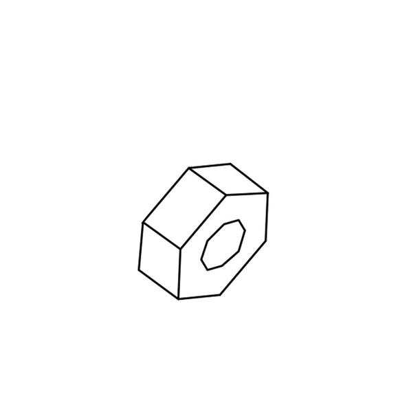 MIP M1100-5A Hex Locknut