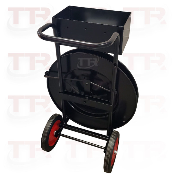 DF14-E PET or STEEL Strapping Dispenser with Oversize Tool Tray