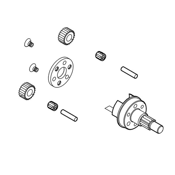 Transpak H45-10600 Tensioning Wheel Shaft Ass'y