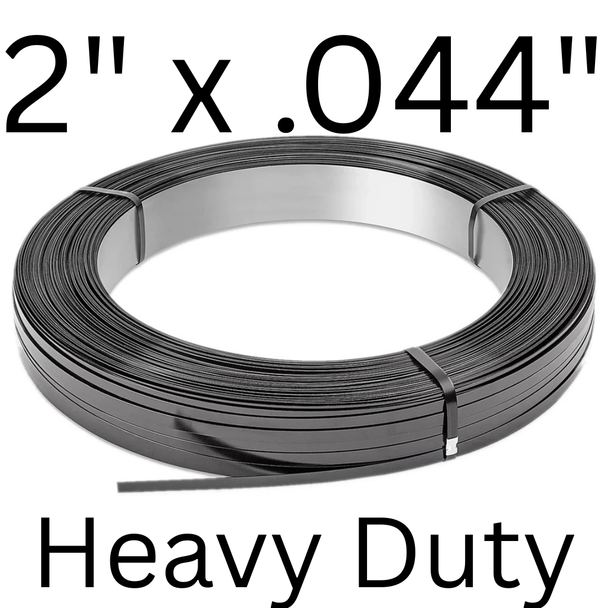 2" x .044" Heavy Duty Steel Strapping