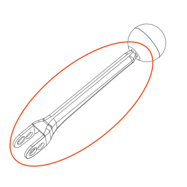 MIP M1860-6 Tension Handle