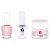 Revel Nail D077 "Bubbly" Trio, Includes Gel, Lacquer and 0.5 oz. Dip