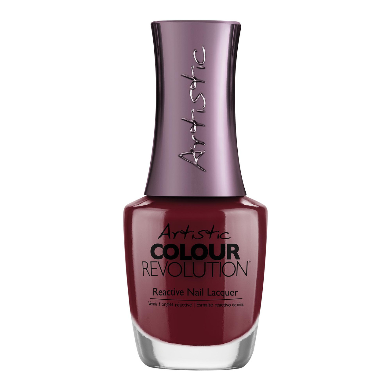 Artistic Nail Design "Look of the Day" - Garnet Crème Nail Lacquer, 15mL |  .5 fl oz - Nail Supply Inc