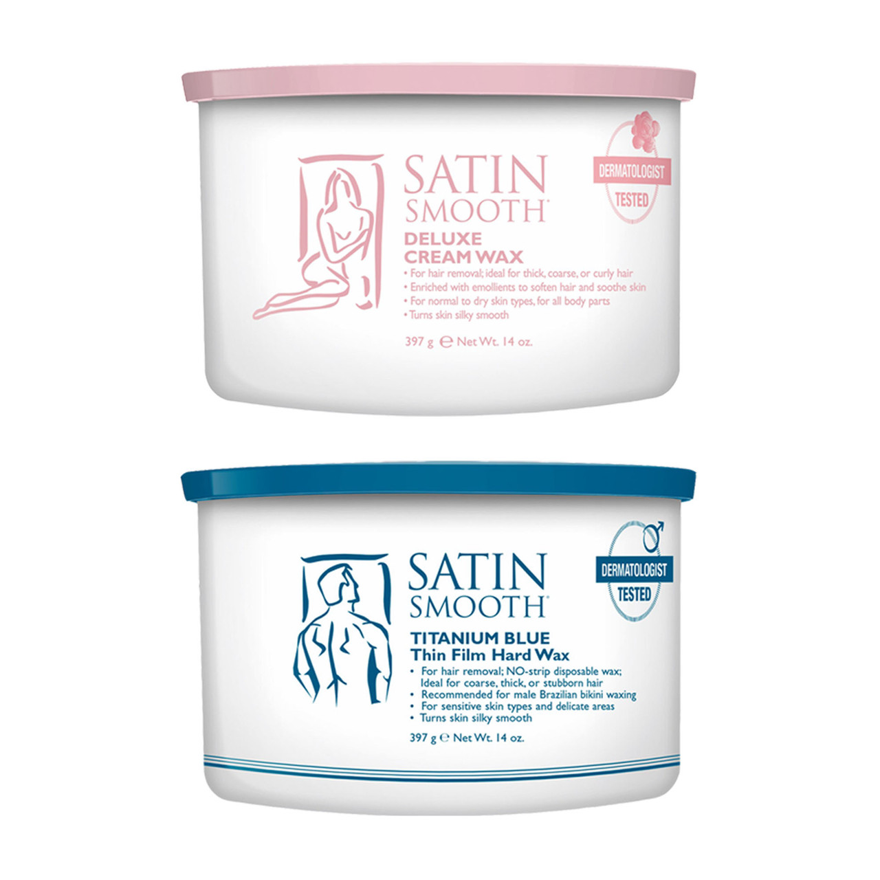 Satin Smooth Professional Single Wax Warmer Soft and Hard Waxes