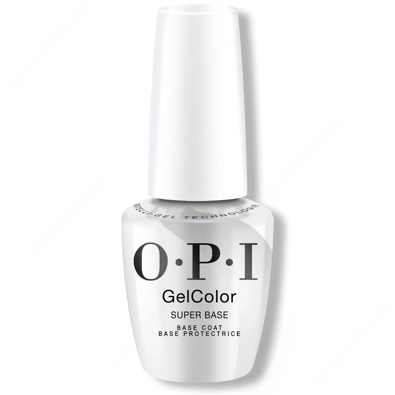 OPI GelColor Intelli-Gel Super Base, Gel Polish Base Coat, 15 mL