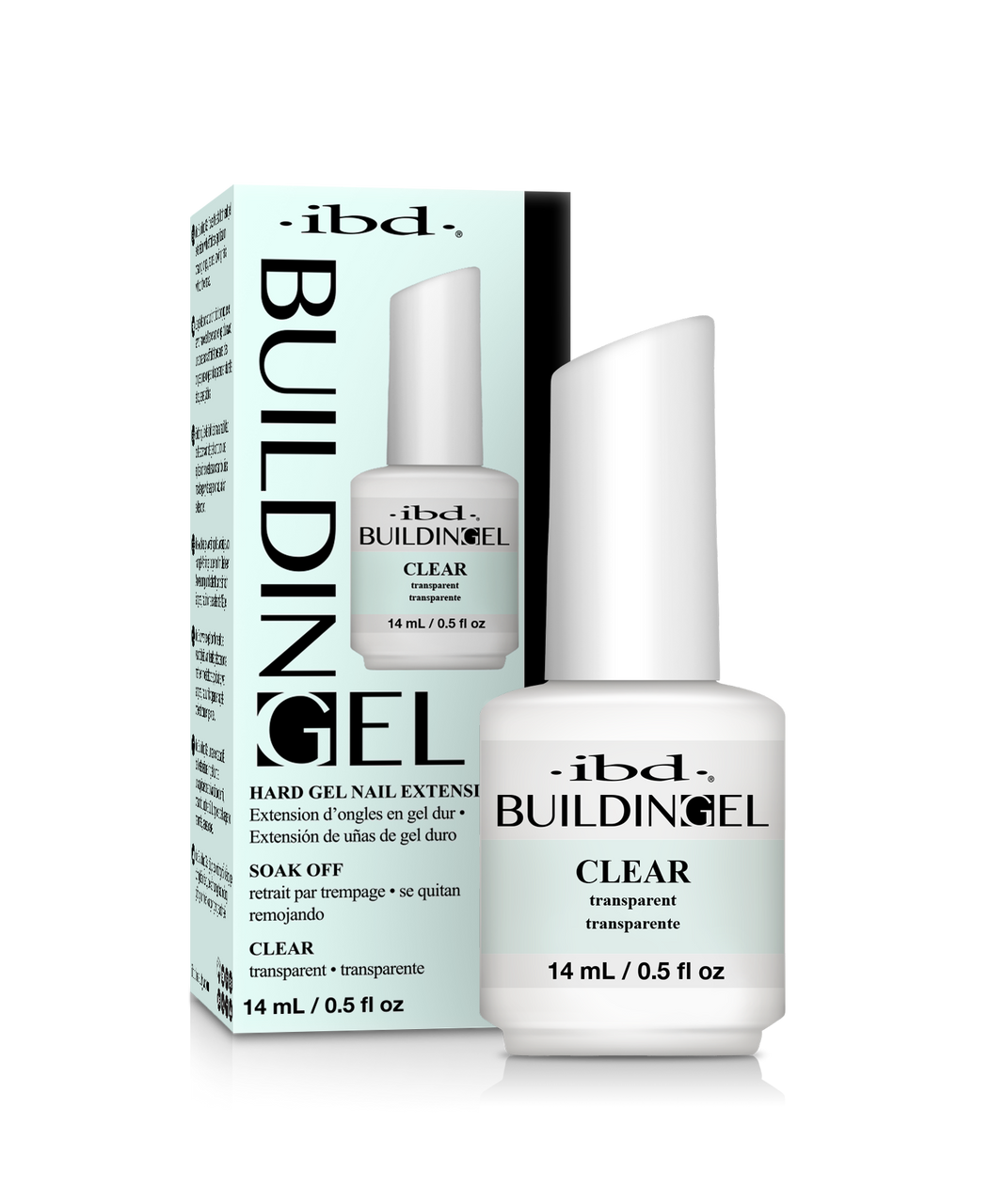 IBD Building Gel Clear, 0.5 fl oz - Nail Supply Inc