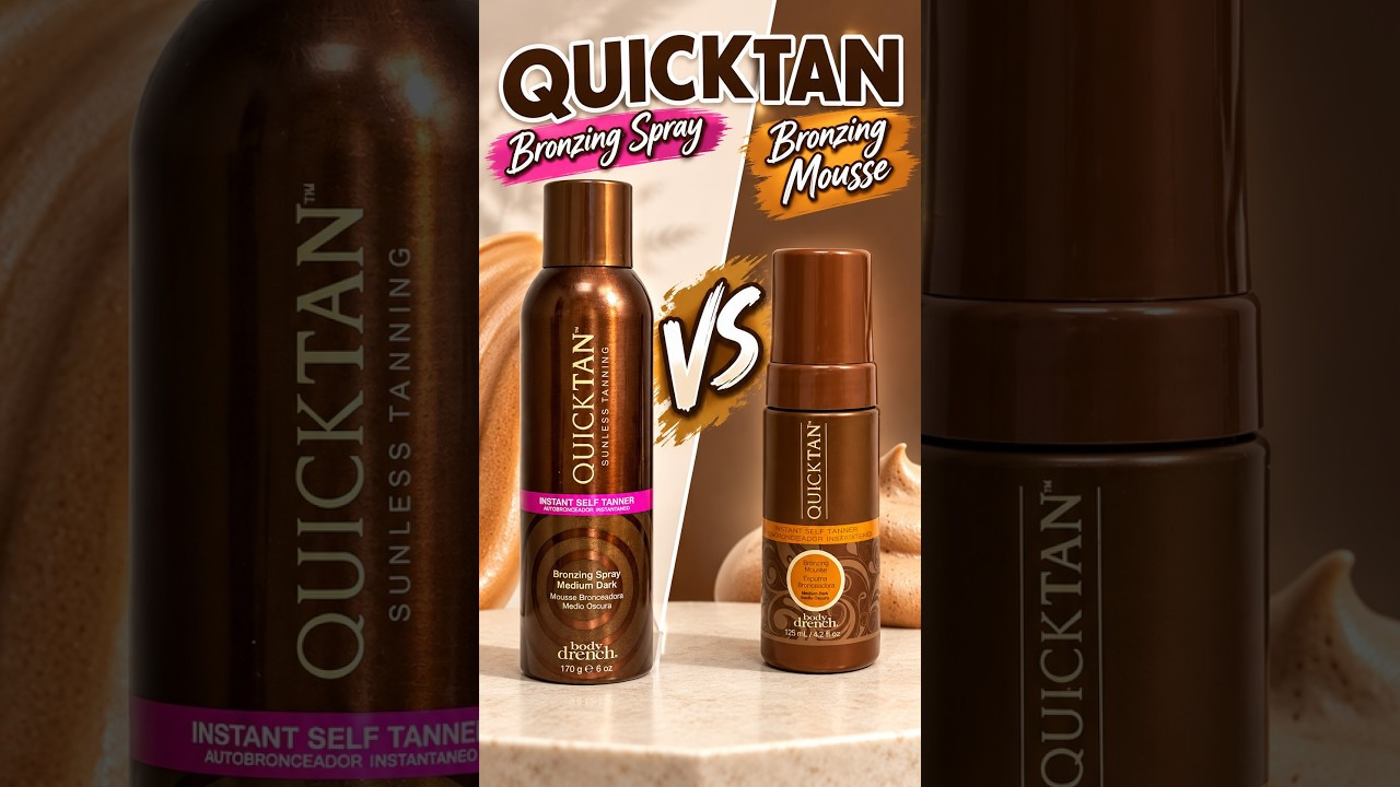 Body Drench Instant Spray Vs. Instant Mousse with Nail Supply Inc.
