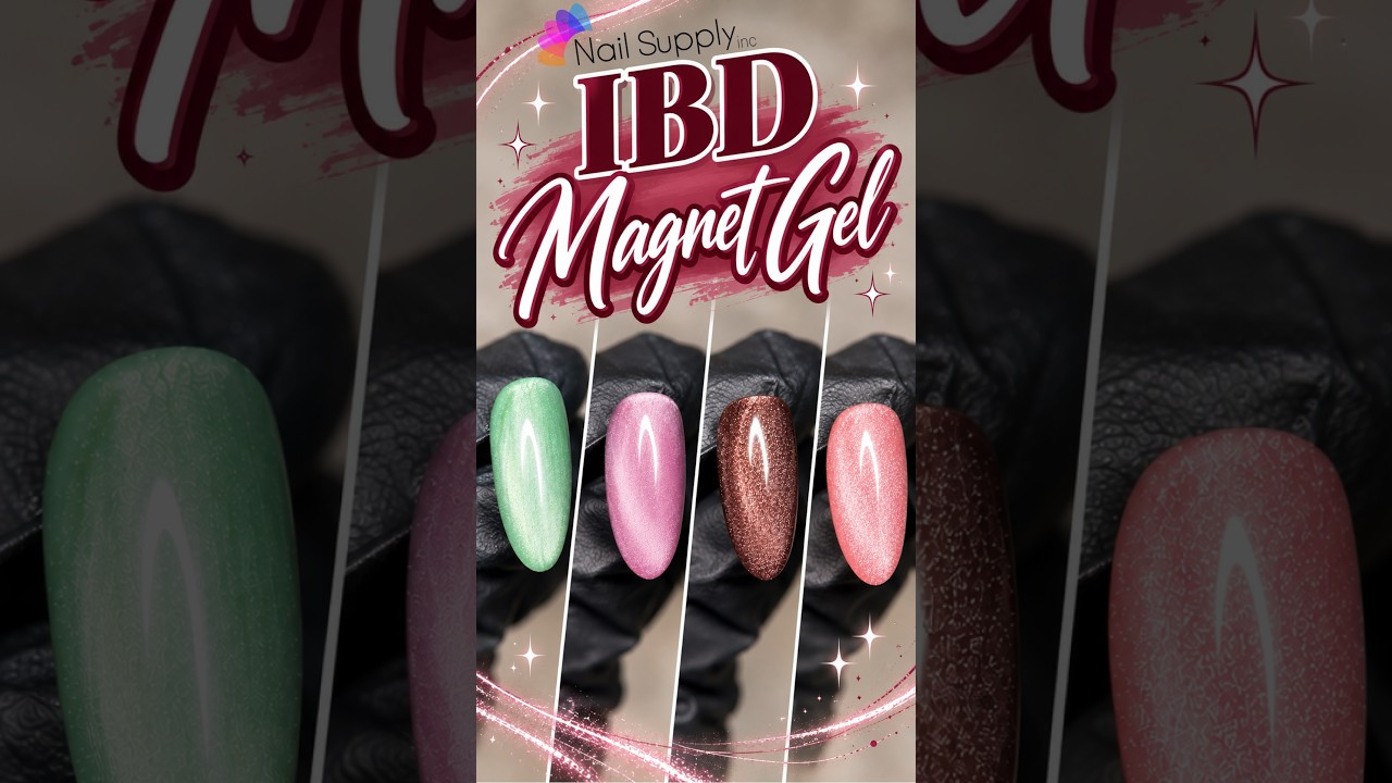 IBD Magnet Gel Swatches with Nail Supply Inc.