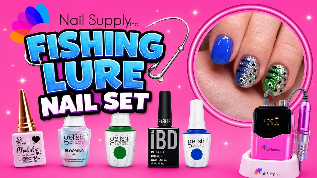 Fishing Lure Nails with Nail Supply Inc.