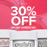 30% off Gelish Xpress Dip