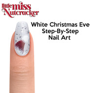 Gelish Little Miss Nutcracker "White Christmas Eve" Step-By-Step Nail Art