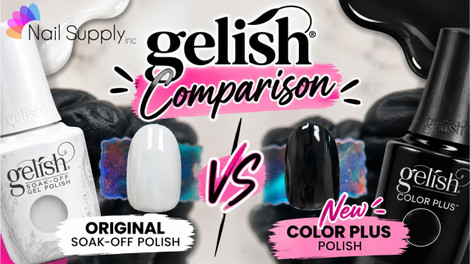 Compare the Original Gelish to the New Color Plus Formula