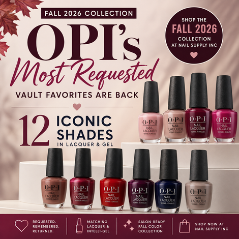 OPI’s Most Requested Fall 2026 Collection: Iconic Shades Return