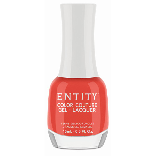 Entity Extended Wear Hybrid Gel-Lacquer "Diana-Myte" - Medium Coral Creme