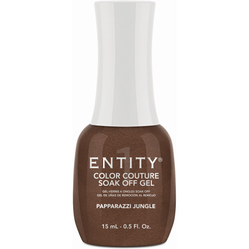 Entity One Color Couture Gel Polish "Paparazzi Jungle" - Brown Shimmer