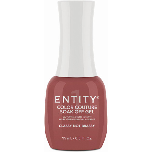 Entity One Color Couture Gel Polish "Classy Not Brassy" - Dark Mauve Creme