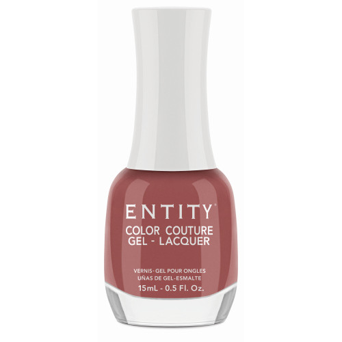 Entity Extended Wear Hybrid Gel-Lacquer "Classy Not Brassy" - Dark Mauve Creme