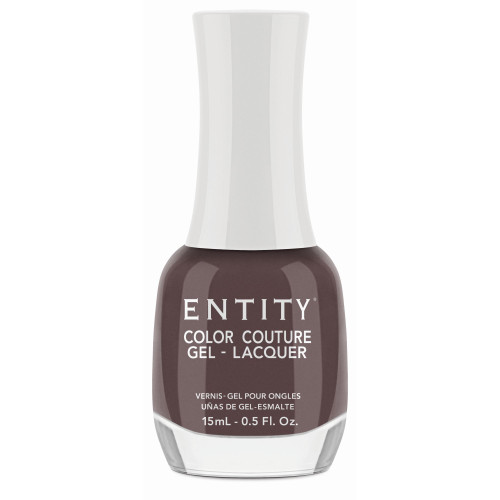 Entity Extended Wear Hybrid Gel-Lacquer "Les Is More" - Brown Creme