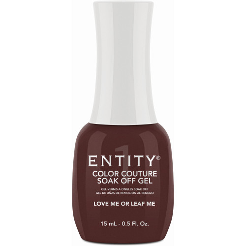 Entity One Color Couture Gel Polish "Love Me Or Leaf Me" - Mocha Brown Creme