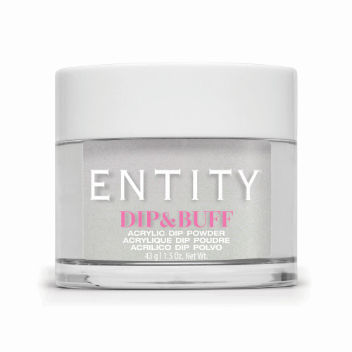 Entity Dip & Buff, "Graphic And Girlish White", Iridescent Shimmer , 43 g | 1.5 Oz. - 5301706