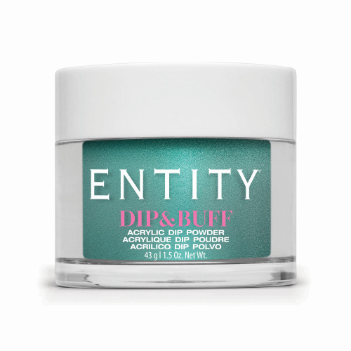 Entity Dip & Buff, "Jewel Tones", Teal Shimmer , 43 g | 1.5 Oz. - 5301697