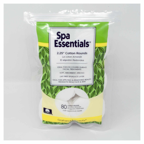 Graham Beauty Spa Essentials 2.25" Cotton Rounds