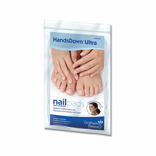 Graham Beauty HandsDown Ultra Nail & Cosmetic Pads240 Ct.