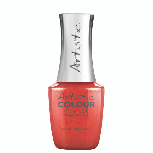 Artistic Nail Design "Haute Cout-Orange" - LED Soak Off Gel Color, 15 mL | 5 fl. oz.