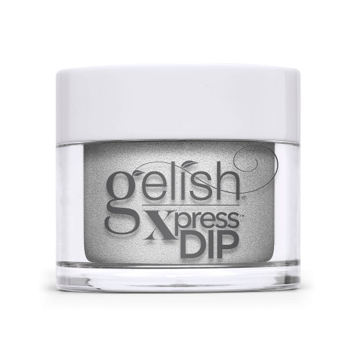 Gelish Xpress Dip "Fashion Above All" Disney Villains Collection, 1.5 oz. - Silver Metallic