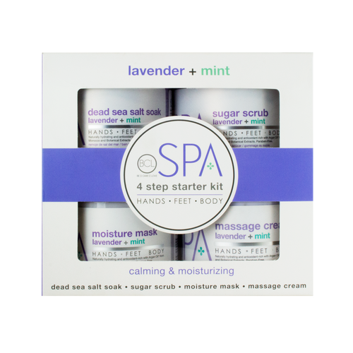 BCL SPA Lavender + Mint 4 Step Starter Kit