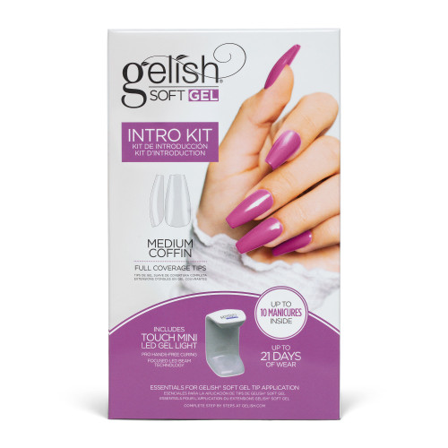 Gelish Soft Gel Medium Coffin Kit