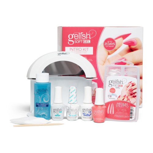 Gelish Soft Gel Medium Stiletto Kit