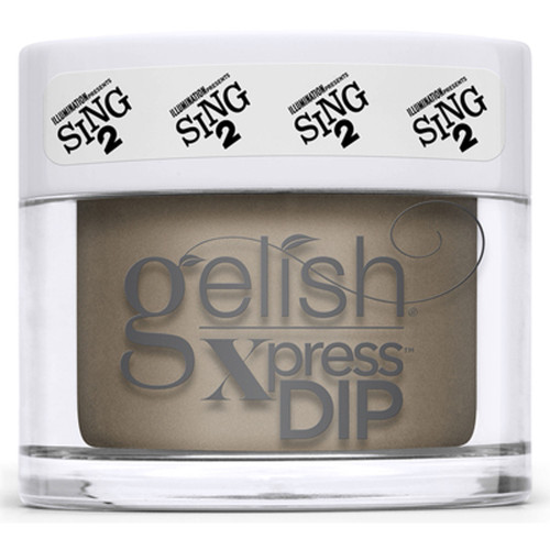 Gelish Xpress Dip "Shake It Til You Make It" Light Brown Crème - 43g | 1.5 oz