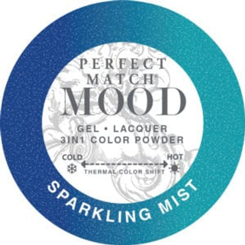 LeChat "Sparkling Mist" - Perfect Match MOOD Collection Duo Set Lacquer & Gel  - SKU:PMMDS26