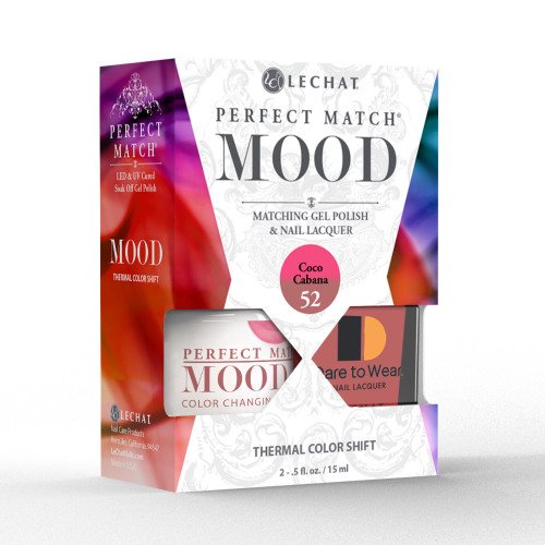 LeChat "Coco Cabana " - Perfect Match MOOD Collection Duo Set Lacquer & Gel  - SKU:PMMDS52