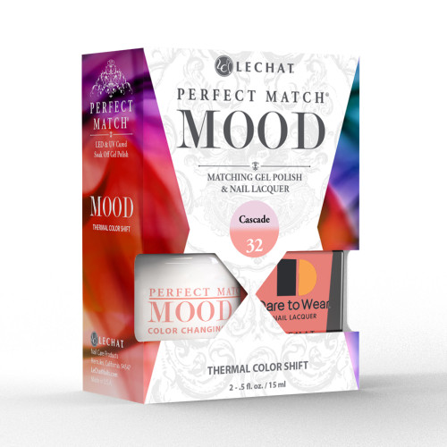 LeChat "Cascade" - Perfect Match MOOD Collection Duo Set Lacquer & Gel  - SKU:PMMDS32
