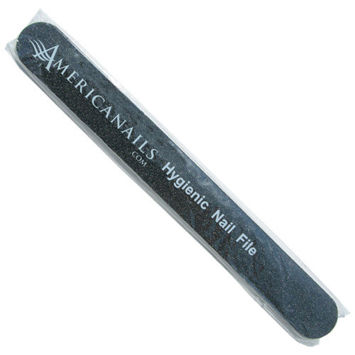 Americanails Hygienic Files, Black 80/80 Grit, 20 ct.