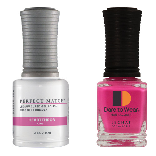 Le Chat Perfect Match Gel Polish & Lacquer Set, Heartthrob, 15 mL | .5 fl. oz., PMS200