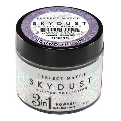 LeChat "Sounding Joy" - Perfect Match Sky Dust Collection 3-in-1 Dip Powder, 42g - SDP13, 43 g