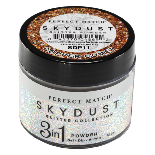 LeChat "Copper Comet" - Perfect Match Sky Dust Collection 3-in-1 Dip Powder, 42g - SDP11, 43 g